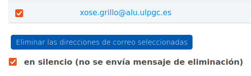 Eliminar suscriptores